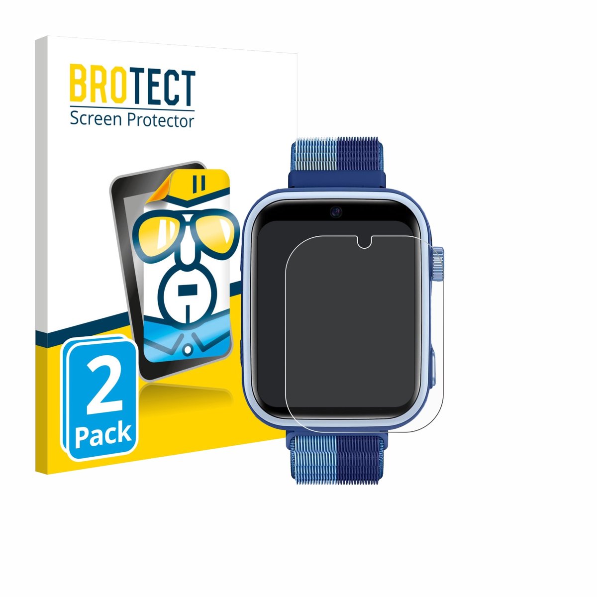 BROTECT - Screenprotector voor Oliimptek T45 - Folie Beschermfolie transparant 2 Stuks