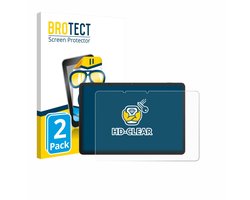 BROTECT - Screenprotector voor TCL NxtPaper 11 Plus - Folie Beschermfolie transparant 2 Stuks
