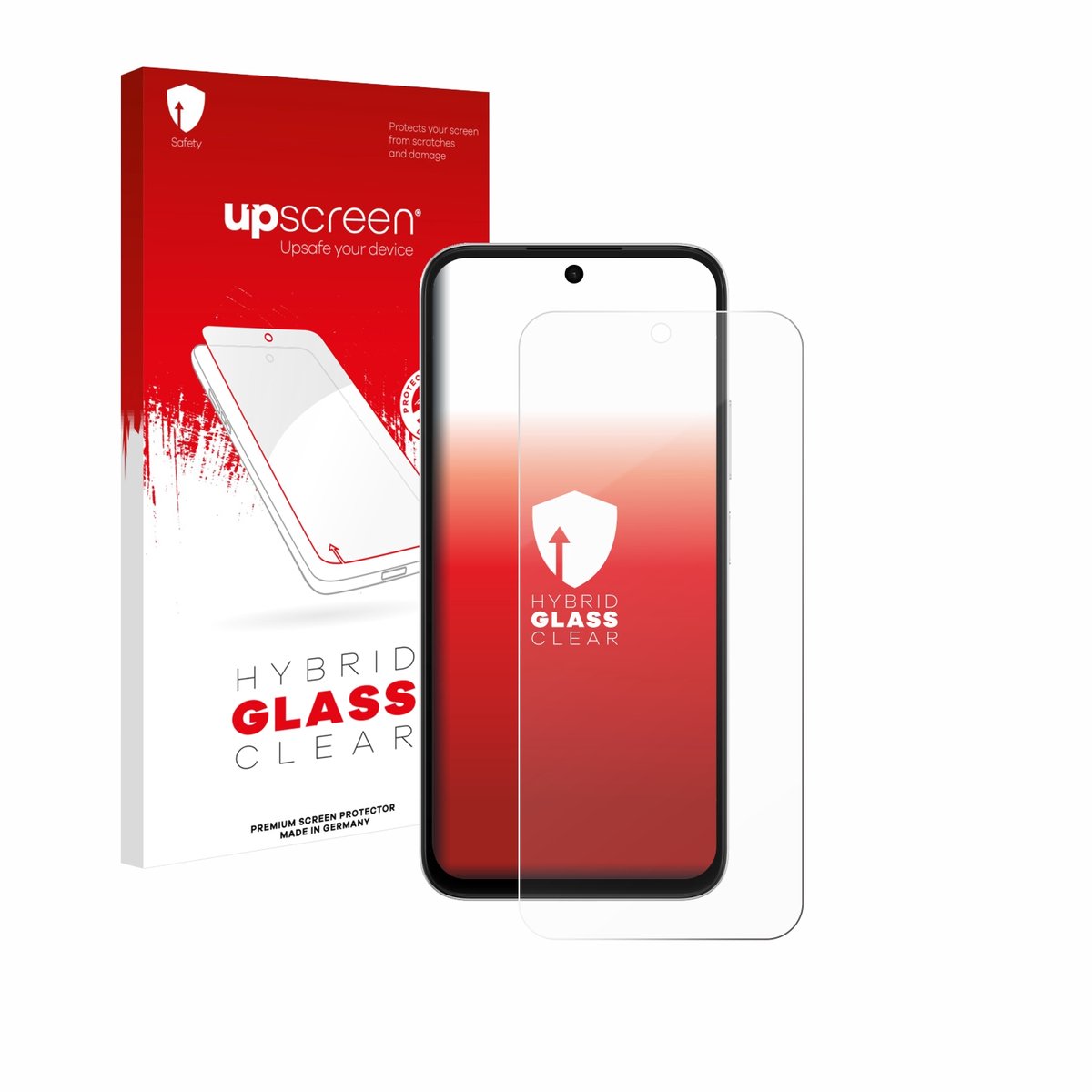 upscreen - Screenprotector voor Oppo A6s 4G - Folie Beschermfolie Beschermglas transparant
