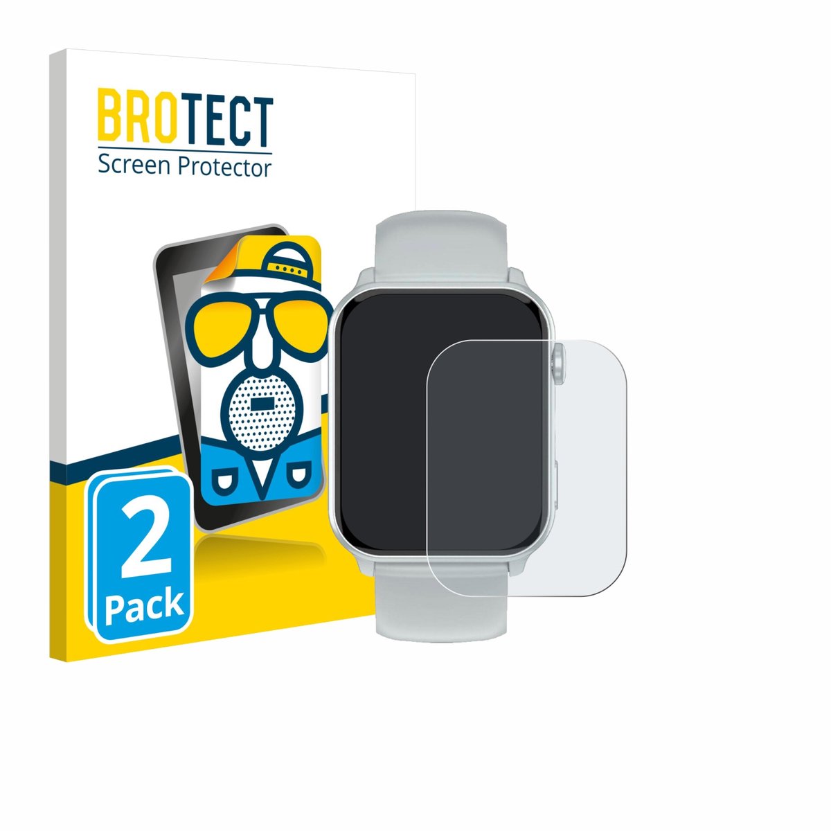 BROTECT - Screenprotector voor Blackview R30 Max - Folie Beschermfolie matte 2 Stuks