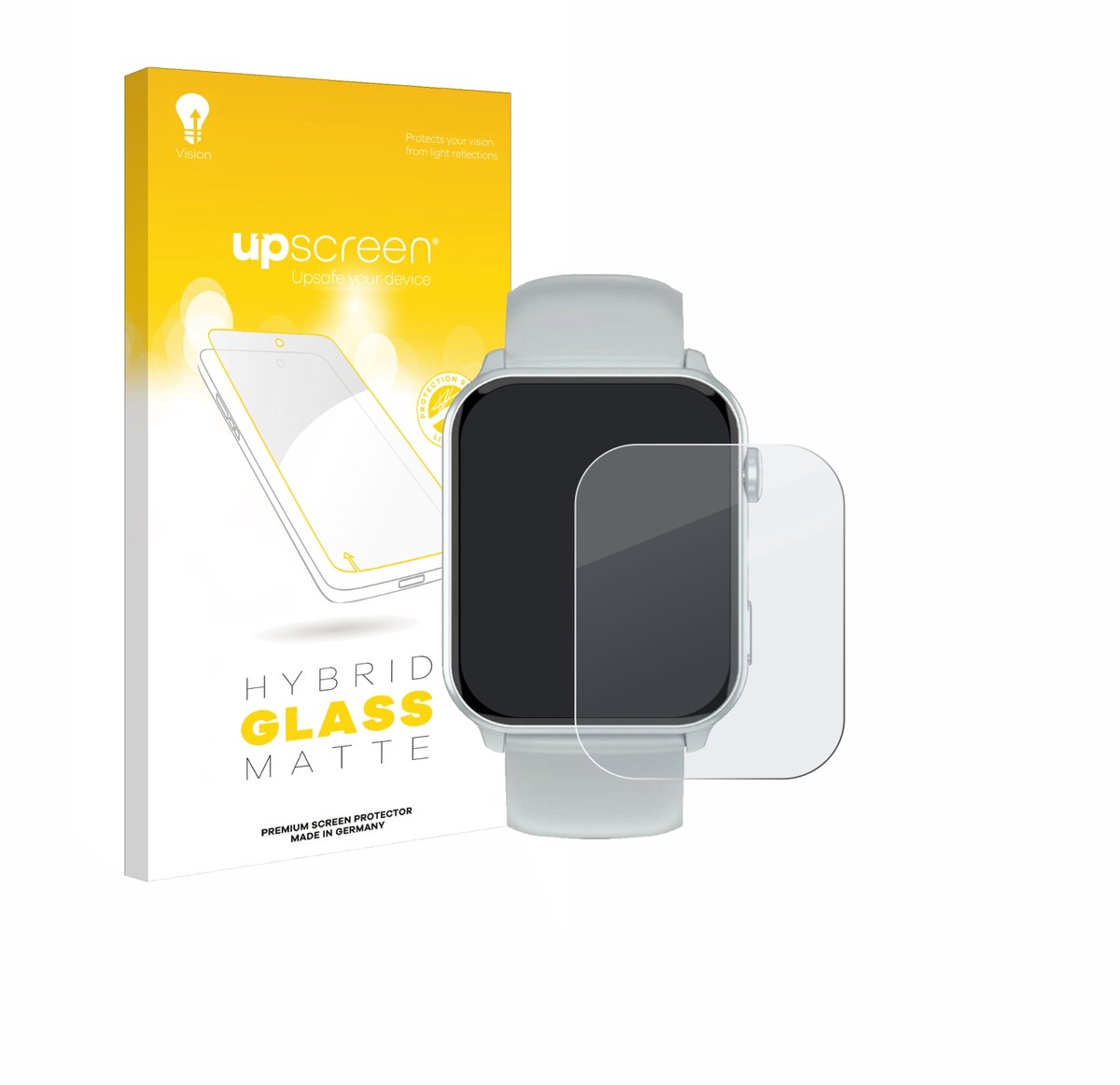 upscreen - Screenprotector voor Blackview R30 Max - Folie Beschermfolie Beschermglas matte