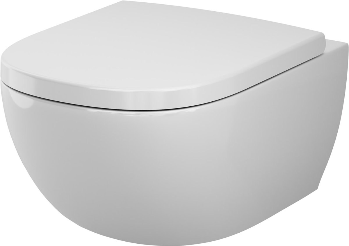 AM.PM Above - Hangtoilet - Softclose Toiletbril - Randloos diepspoel - AquaSpin - WC Pot