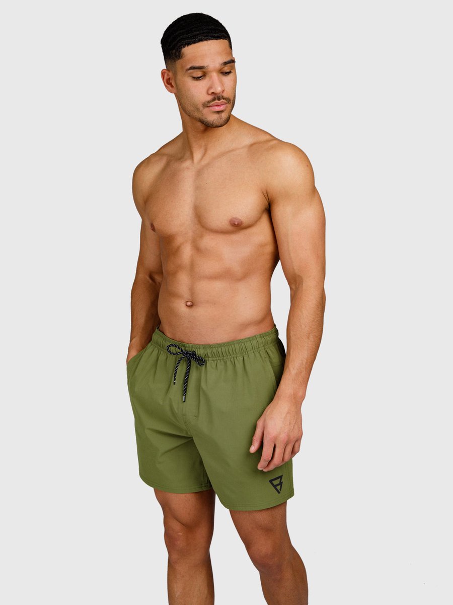 Brunotti Bru - conic Zwembroek Heren - Zwemshort met 4 - Way Stretch - Mayfly