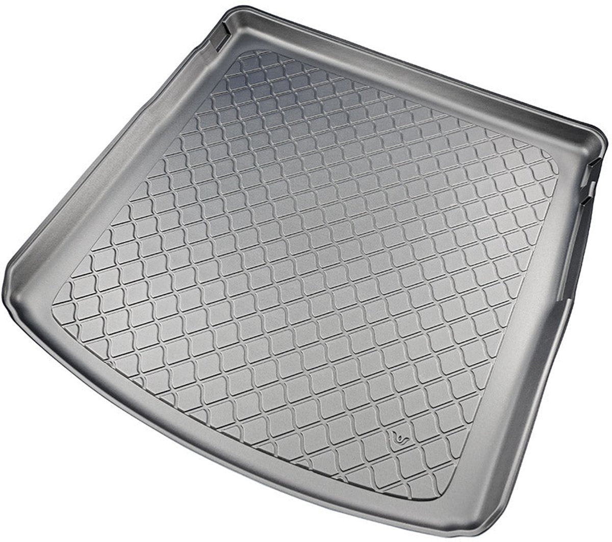 Kofferbakmat Seat Leon Sportstourer stationwagen 2020-heden (past in versie met verstelbare vloer in hoge stand. Past ook in