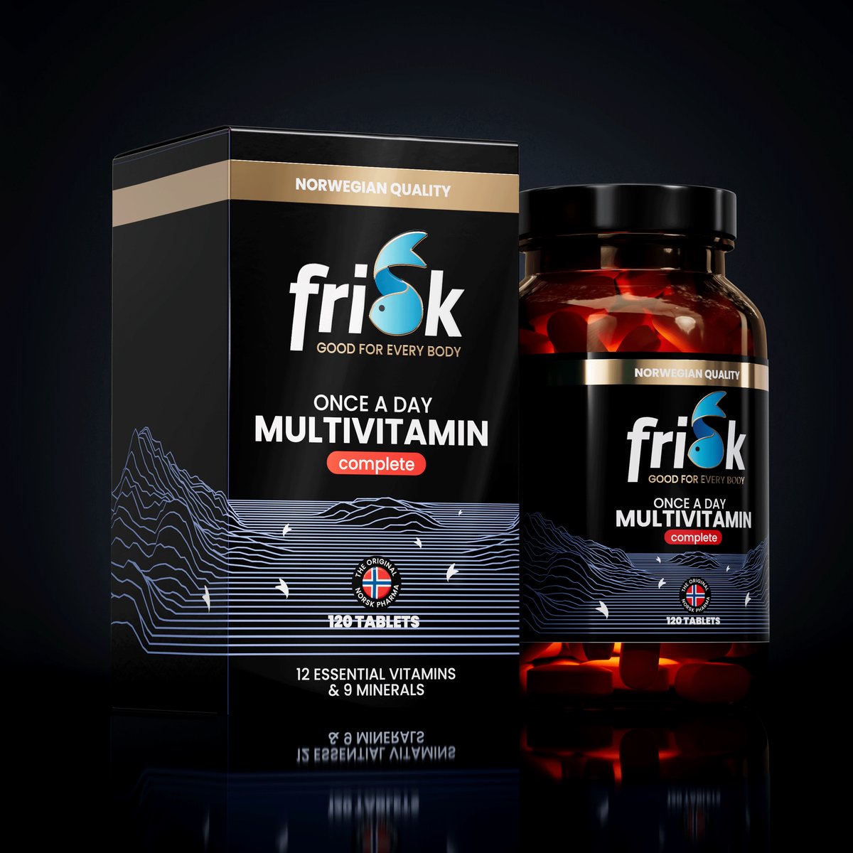 Frisk Multivitamin Complete (120 tabletten)