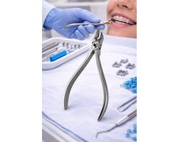 Belux Surgical Instruments / Professionele tandheelkundige tang | Orthodontische Beugel Draad buigen lus vormen tang | Beugel verwijderaar | band boog draadknippers (Weingart Plier)