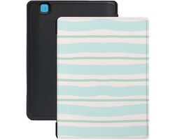 Lunso Compatible avec Kobo Aura H20 Edition 2 étui (6,8 pouces) - Housse de protection en cuir Saffiano végétalien - Soft Surf - (pas pour la Kobo Aura édition 2)