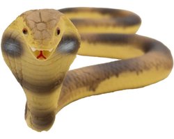 Bullyland 68481 – Cobra – ca. 6,5 cm – realistisch en handbeschilderd reptielenfiguur – ideaal voor educatief spel, avonturenverhalen of decoratie voor kinderen vanaf 3 jaar