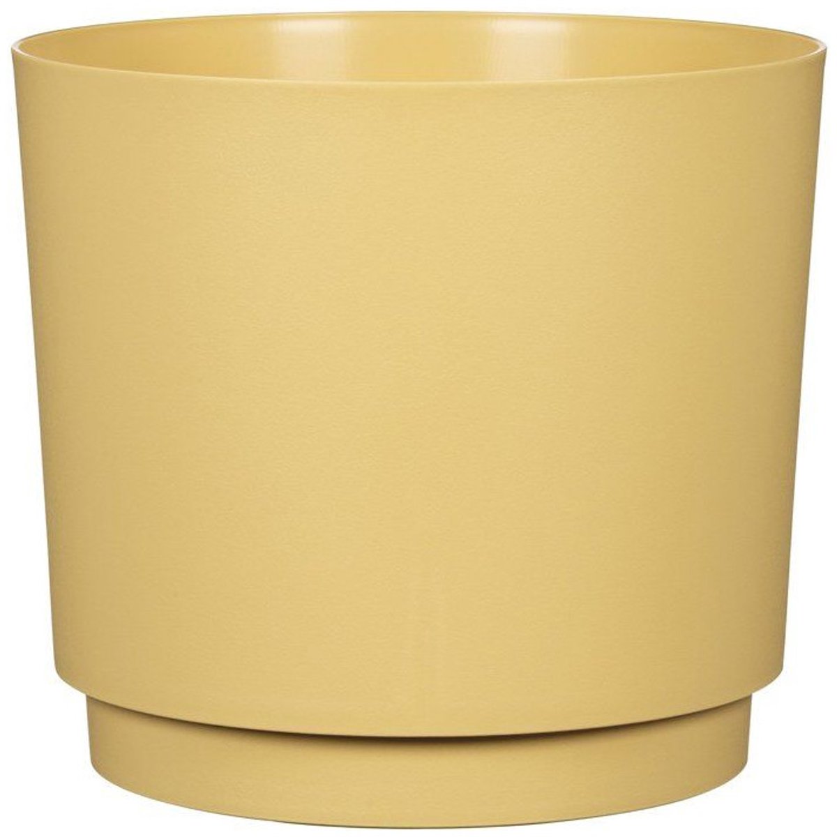 Ronde bloempot - DEROMA - 236 - 13 l - Ø 29 cm - Geel