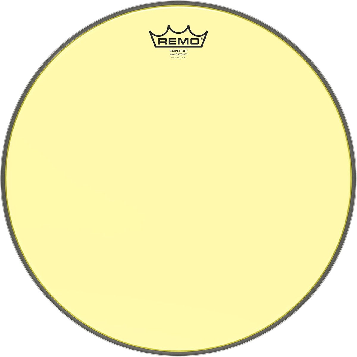 Drumvel Clear Emperor - Vervangend vel - Muziek Maken - Dubbele Mylar laag - 406 cm - Geel