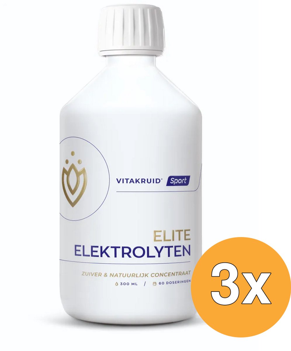 3x Vitakruid Elite Elektrolyten (300 ml)