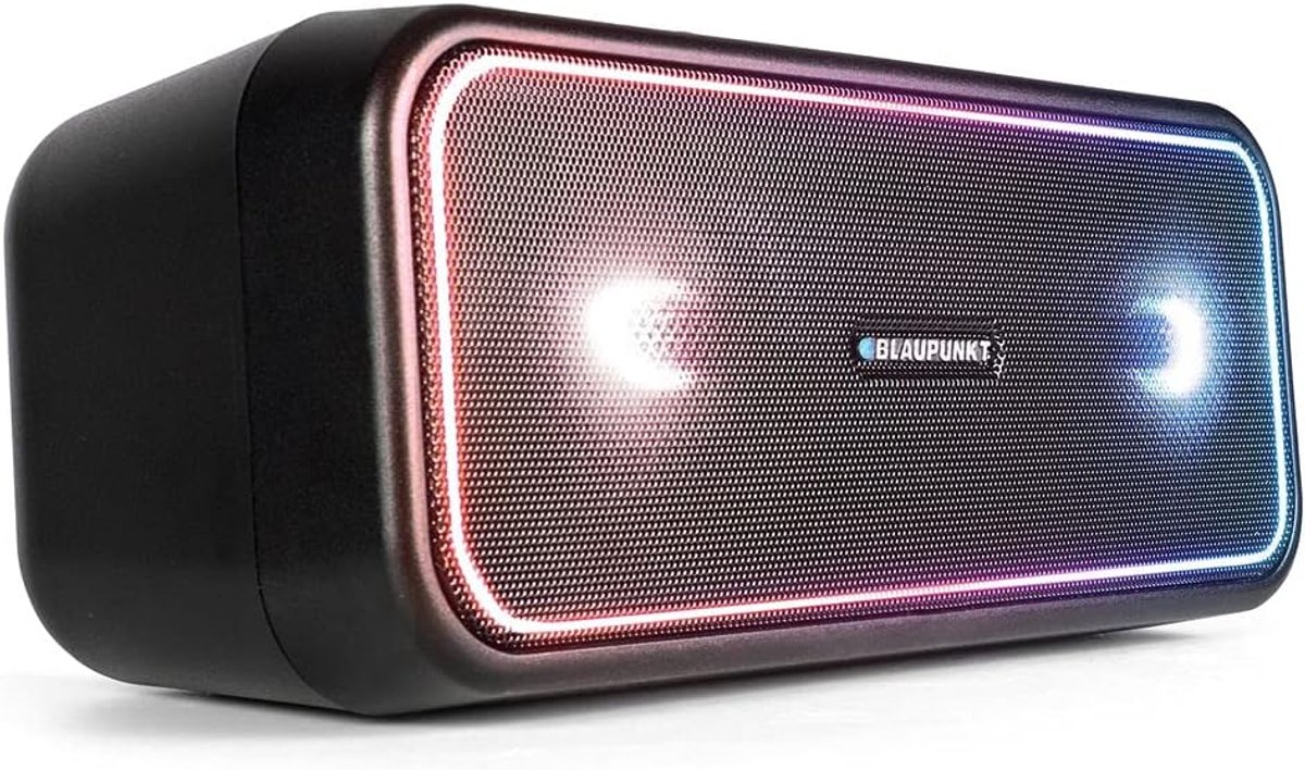 Bluetooth Party Luidspreker - Draagbare Box - Feest Geluid - True Wireless Stereo - 10x27x11 cm - Zwart