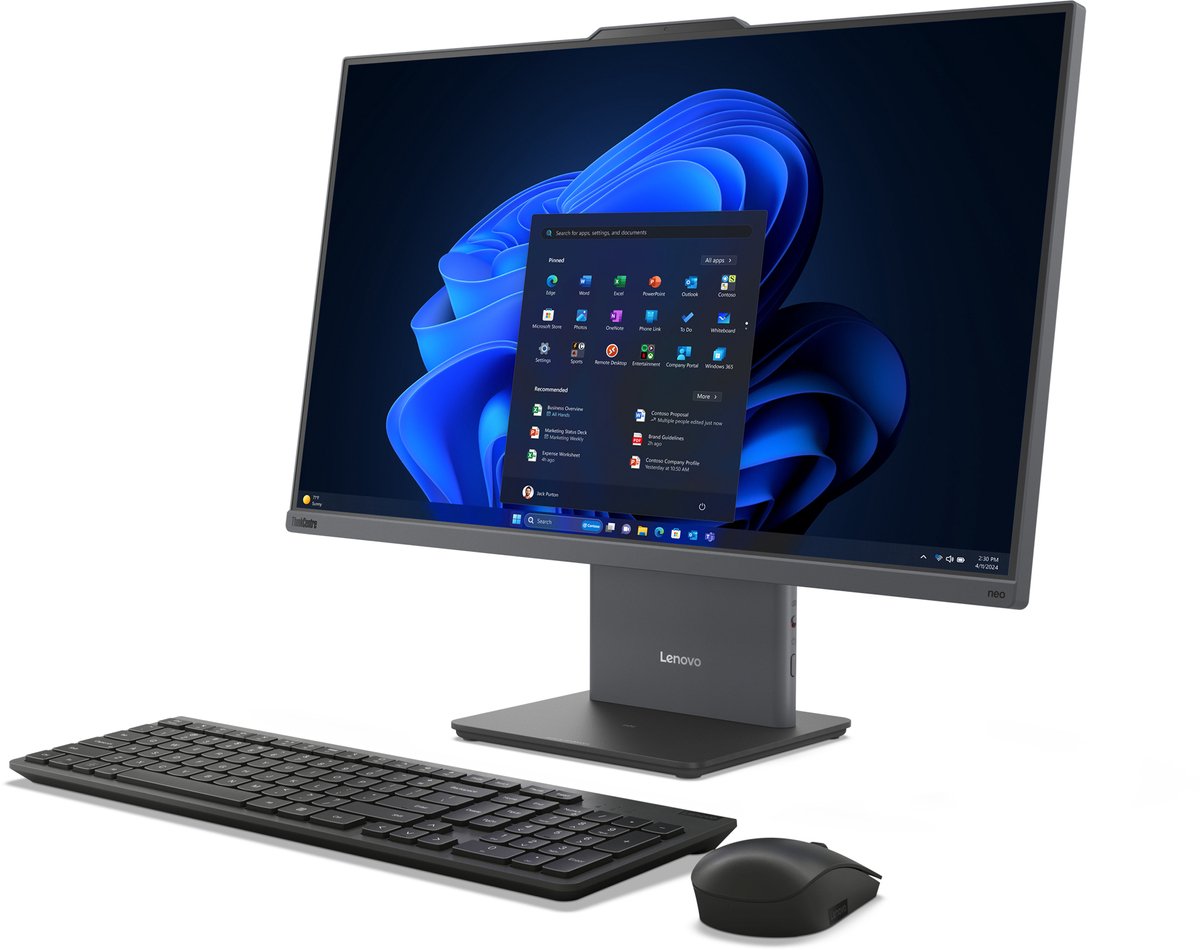 Lenovo ThinkCentre neo 50a 27 Gen 5 12SA0074MH - All-in-One PC - 27 inch - Core 5 210H - 16GB/512GB - Windows 11 Pro thumbnail 5