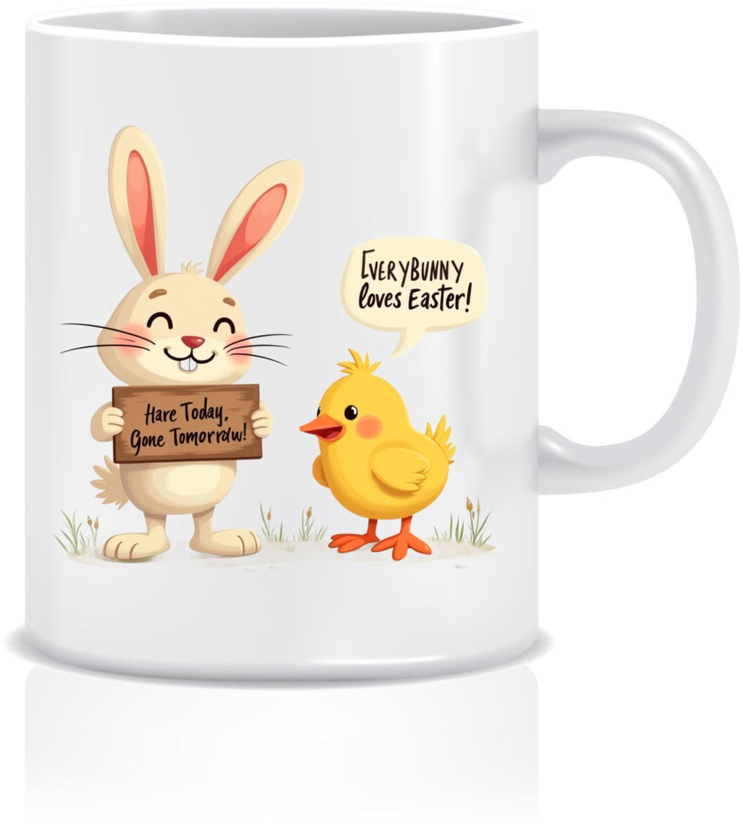 Easter Puns Galore Mok - Humoristisch Paaskopje 330ml