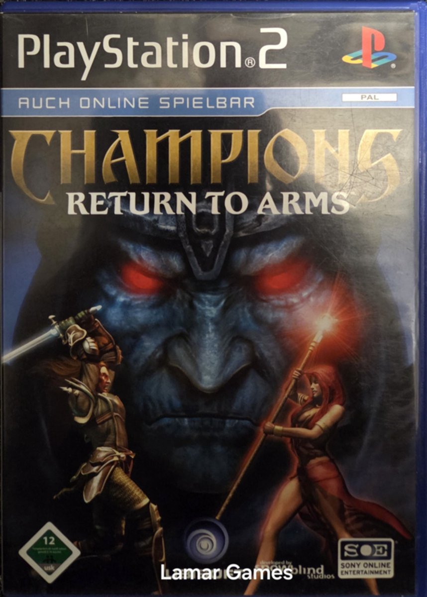 Champions Return to Arms (ps2 used game)