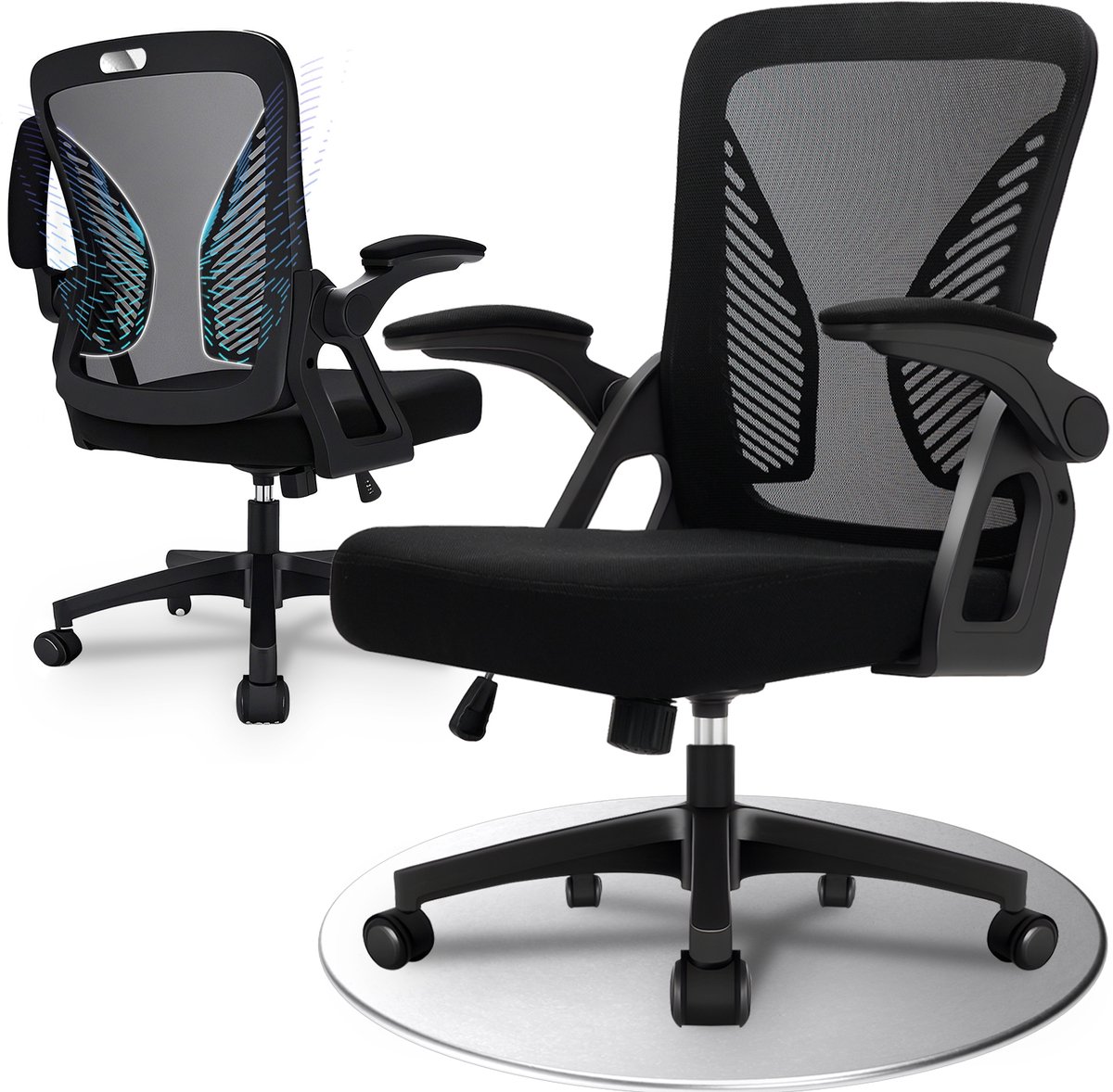 Milacyee Bureaustoel - Ergonomische Bureaustoel - Office - Milacyee - €50,99