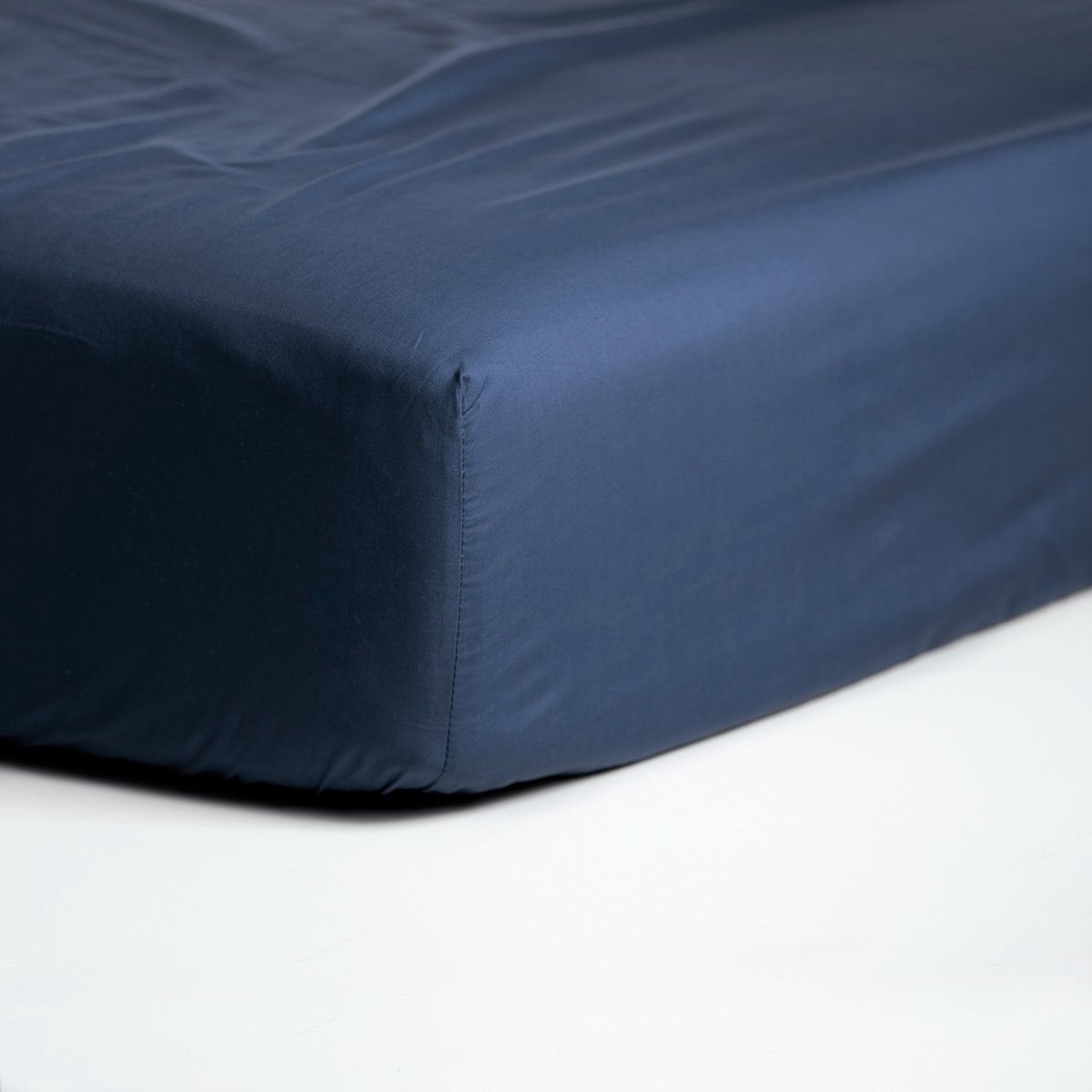 Cinderella Hoeslaken Katoen - 180x220 cm - Litsjumeaux XL - Navy - Hoekhoogte 20 cm