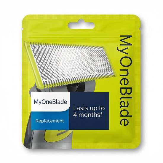 Vervangmesjes compatibel met Philips OneBlade – 2 stuks