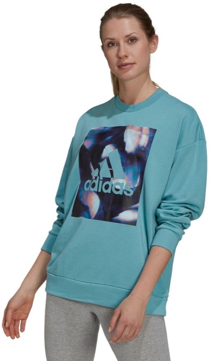 adidas uforu Sweatshirt Dames Blauw