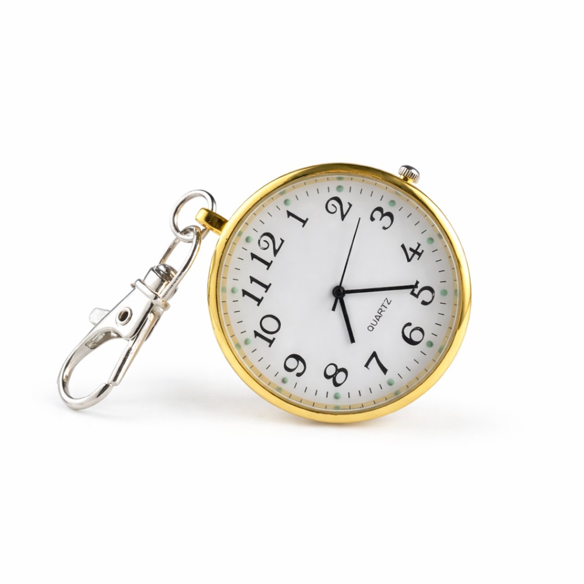 Zakhorloge - Goud - Quartz - Draagbaar - Verpleegkundige - Sleutelbos-Hanger - Mannen-Dames