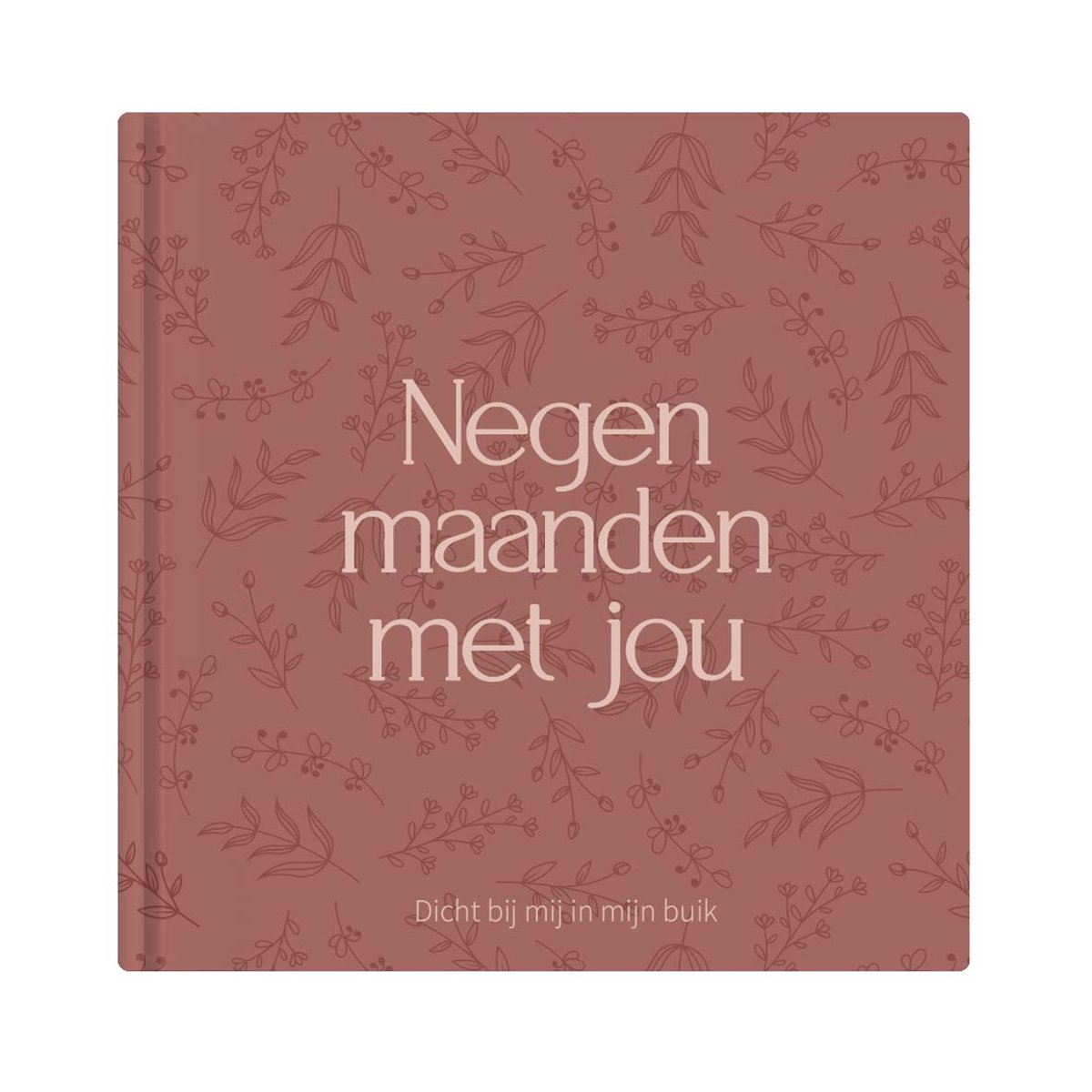 Writemoments Negen maanden met jou - Zwangerschapsdagboek - Terra roze
