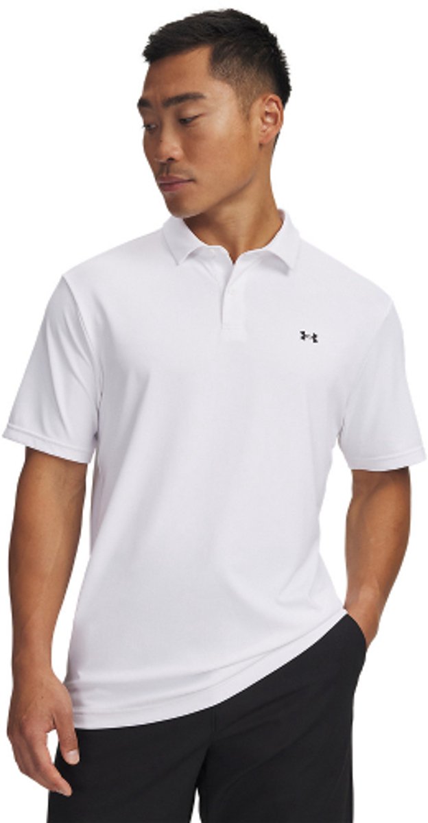 Under Armour T2G Pique Polo Wit van Merkloos — afbeelding 3