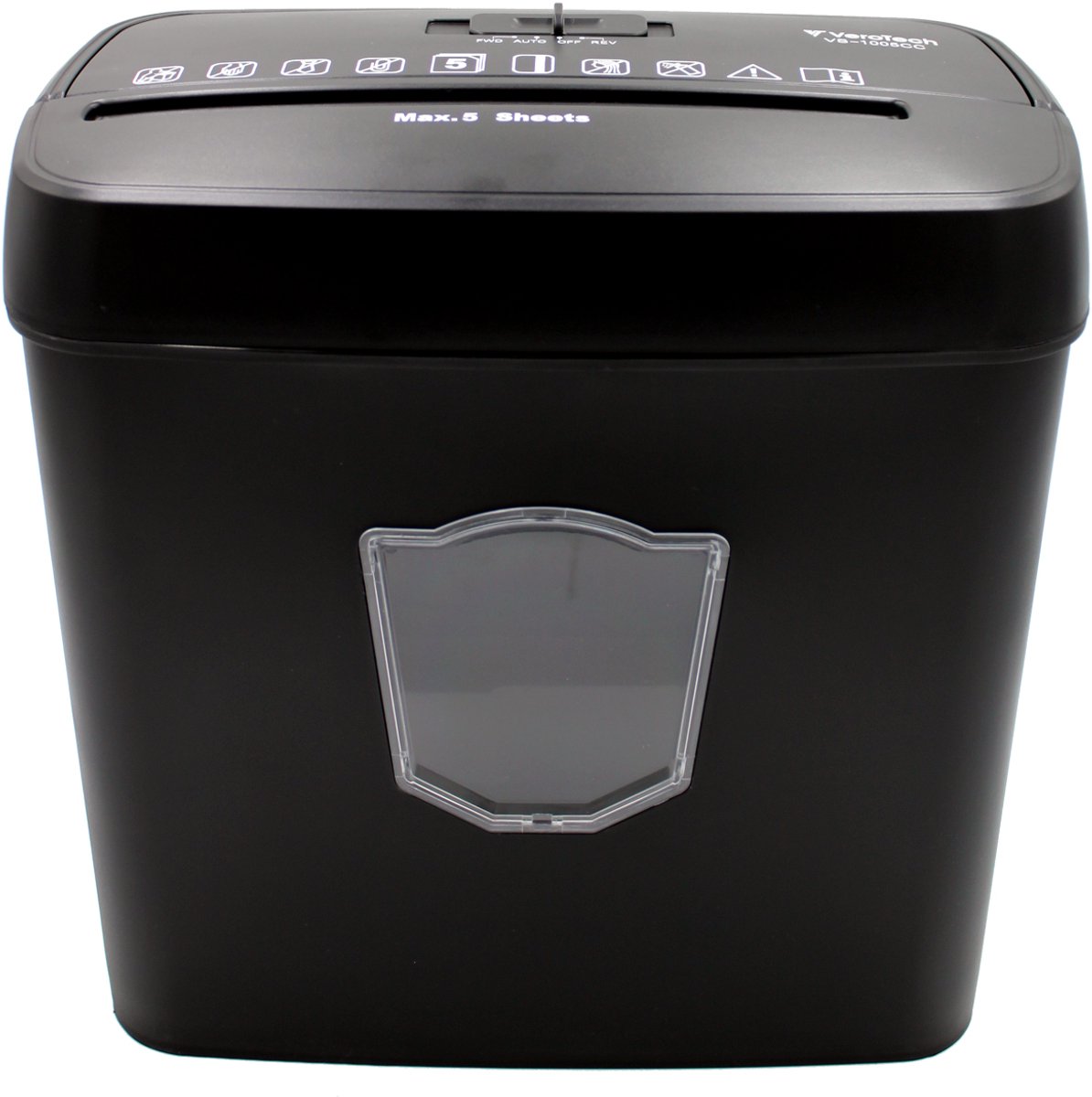 Verotech VS-1005CC - Documentvernietiger - 5 Vellen - Automatische Start/Stop - Reversiefunctie