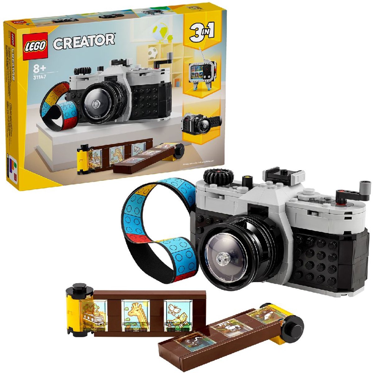 LEGO Creator 3in1 Retro fotocamera - 31147 — afbeelding 8