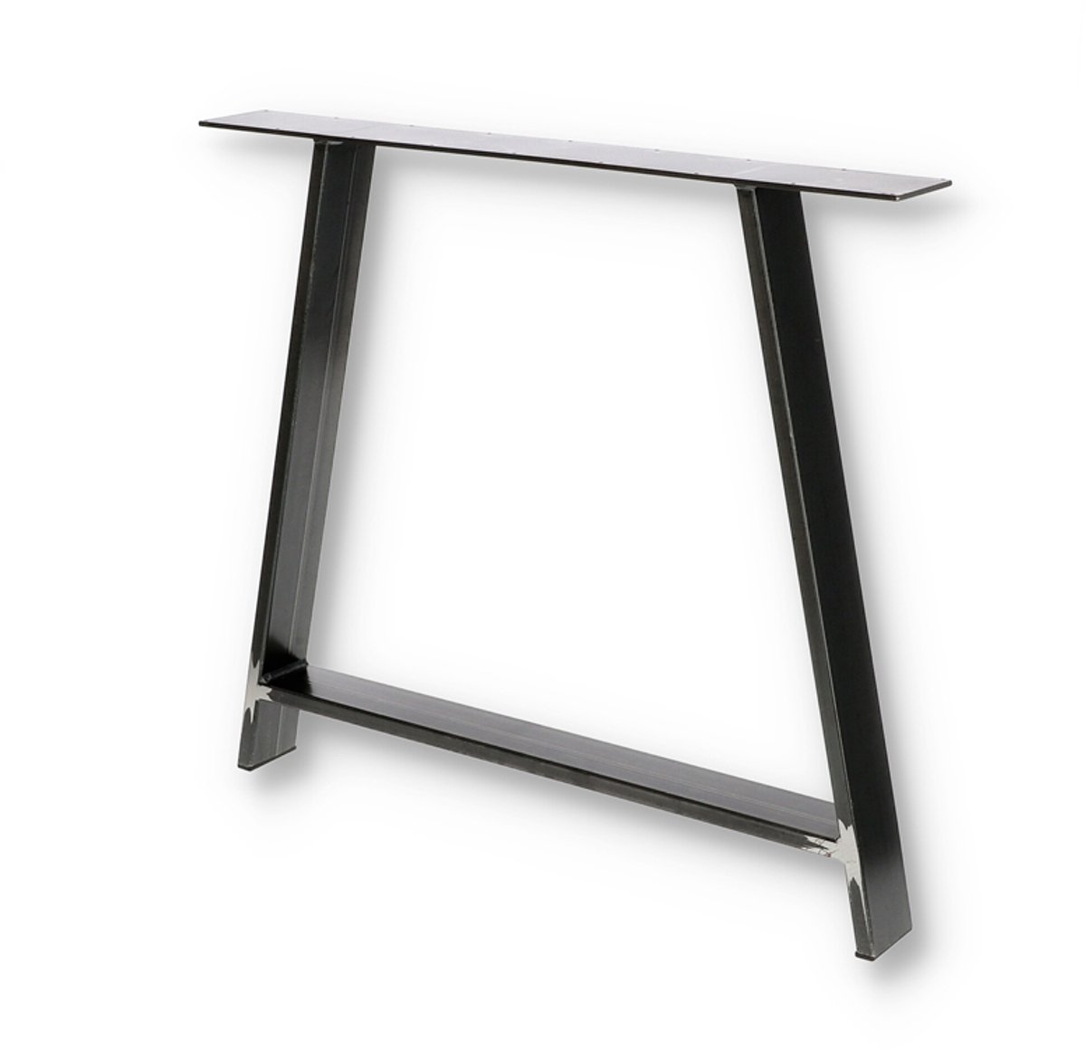 Seart Groep - Stalen Tafel Noga - Type A - 80x71 cm - Zwart