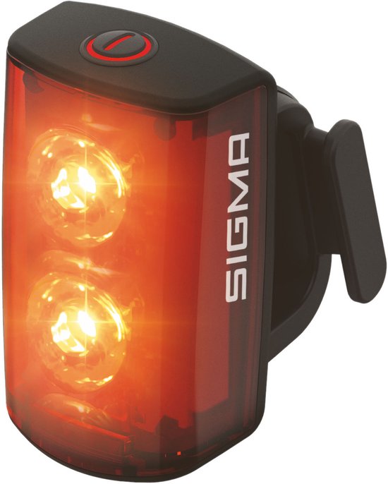 Sigma BUSTER RL 80 Flash USB  Fiets Achterlicht - 80 Lumen - Oplaadbaar