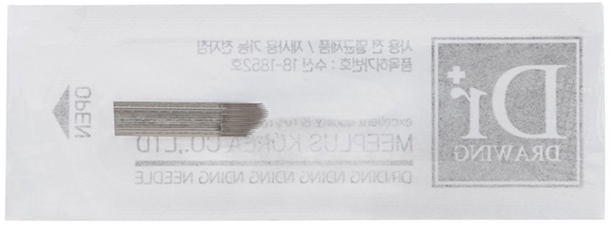 Dr Drawing Microblading Microblades SN 1825 / 18er Mesje met V vorm