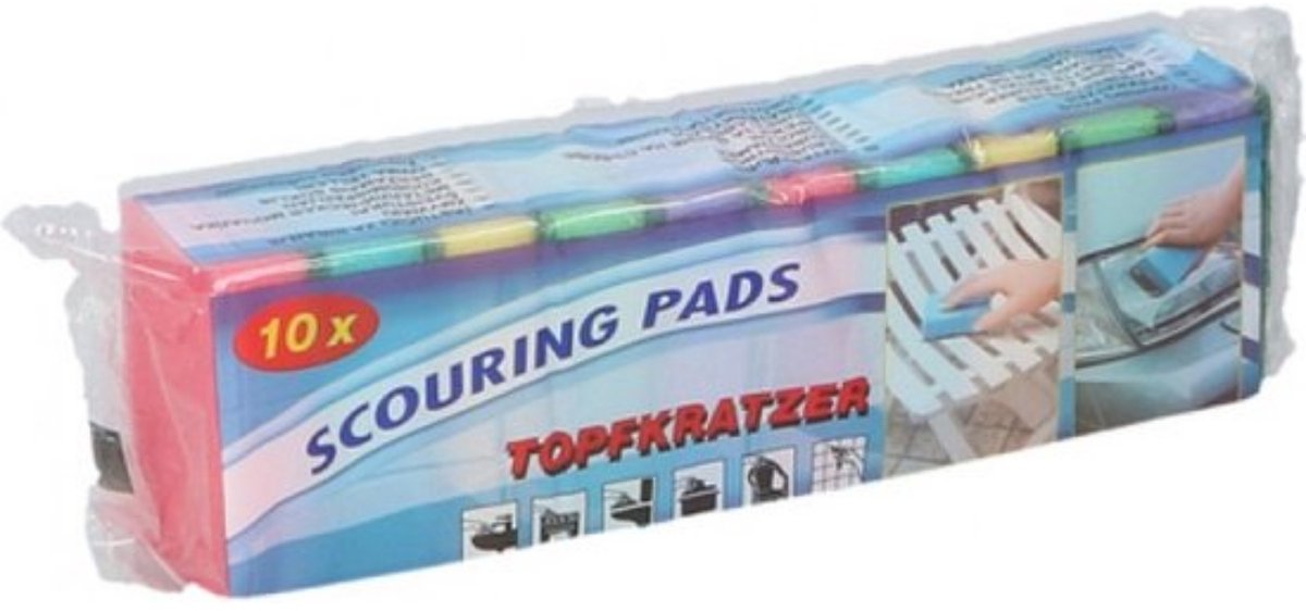 Lifetime Clean Schuursponzen 10 Stuks