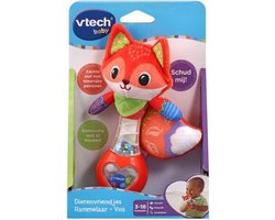 VTech Dierenvriendjes Rammelaar Vos – Baby Speelgoed – Educatief Baby Speelgoed – Bijting – Van 3 tot 12 Maanden