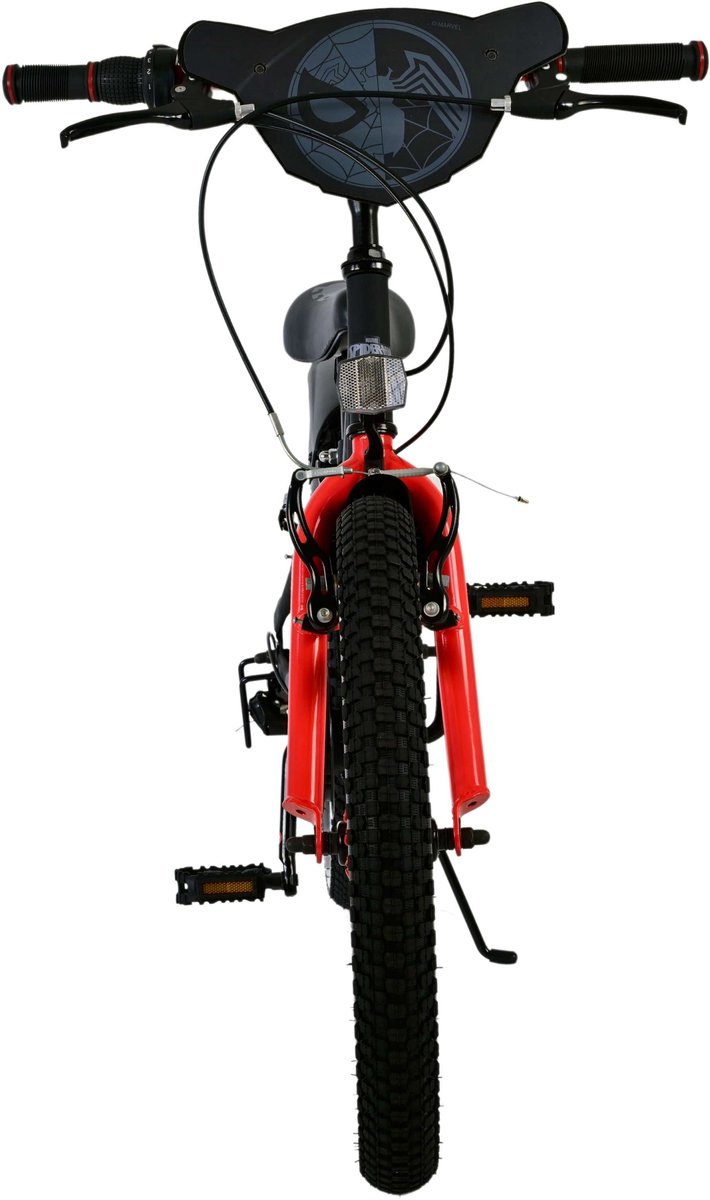 Spider-Man - Kinderfiets - Jongens - 20 inch - Mat Zwart - 2 Handremmen van Spider-Man — afbeelding 3