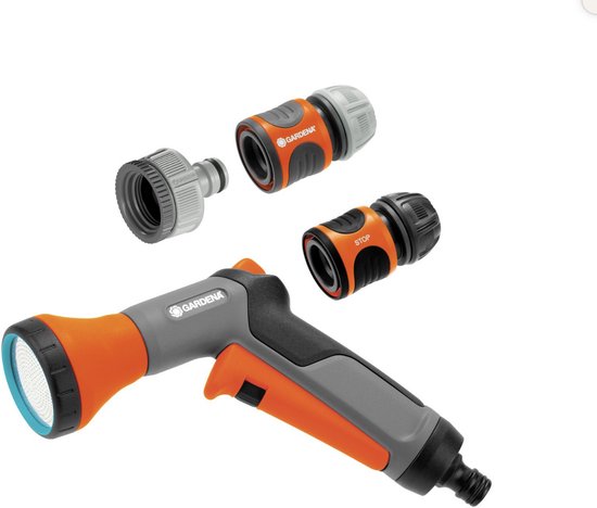 Gardena Classic Tuinsproeier Pistoolbroes Startset met Aansluitingen Tuinbesproeiing