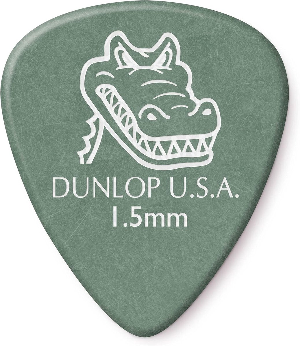 Plectrums Gitaar Set - Grip Picks - Muziek Spelen - Antislip Mat Oppervlak - 1.5mm Dik - Groen