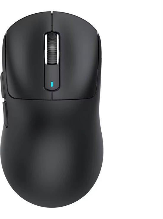 Attack Shark X3 Zwart draadloze gaming muis PAW3395, superlicht 49 g, 26.000 DPI, tri mode 2.4G Bluetooth en USB C, 200 uur batterij, programmeerbare knoppen