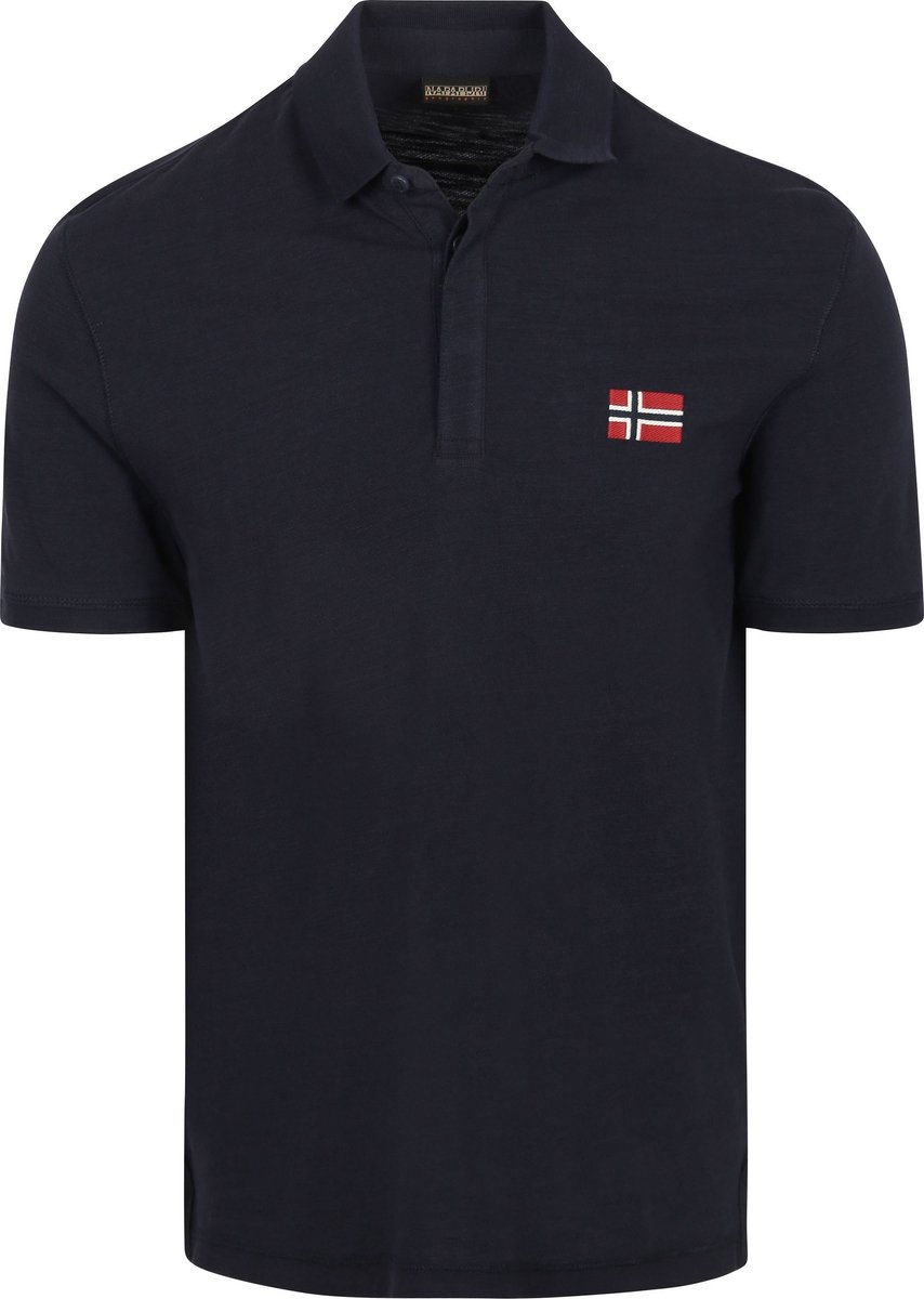 Napapijri Ebea Polo Donkerblauw 3XL Heren
