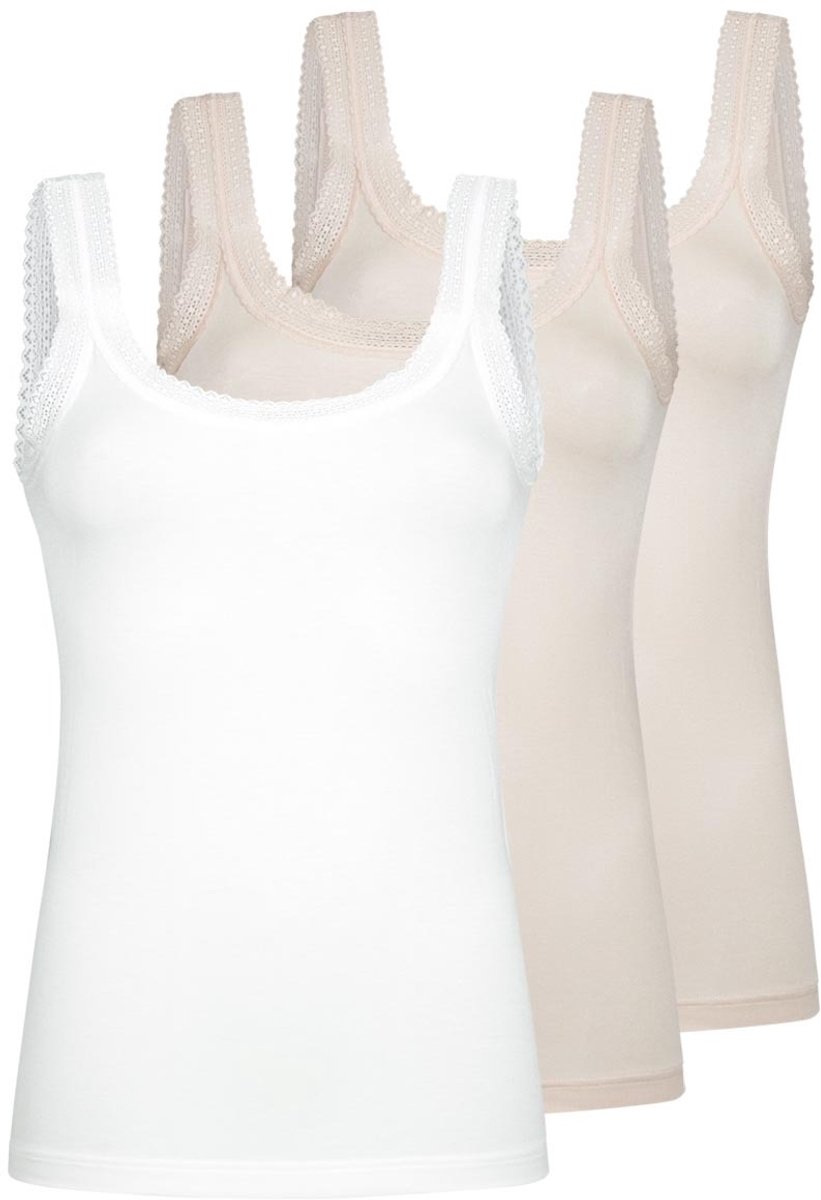 Mey Dames onderhemd 3 pack Modal Lace