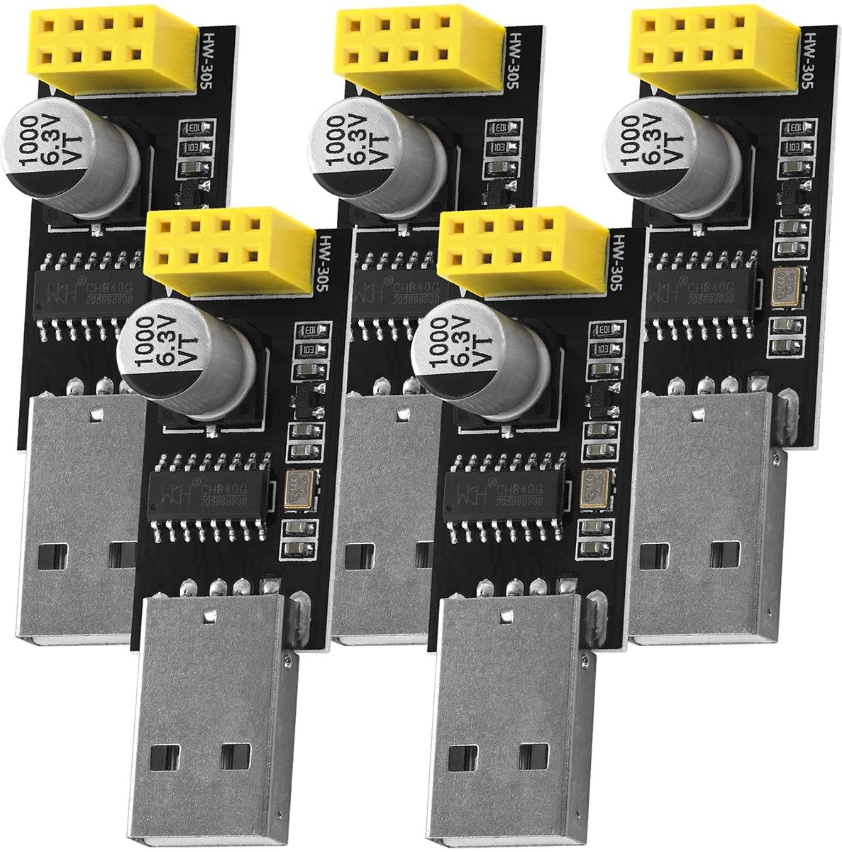 Draadloze Wifi Module - Seriële Adapter - Data Ontvangen - Directe USB Connectie - 14x10x2.4cm