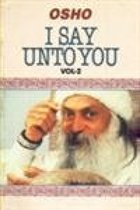 Boek 'I Say Unto You VOL. II' met Osho, die een witte tulband en gewaad draagt.
