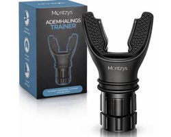 Montzys® Ademhalingstrainer - Longtrainer voor Ademhaling - Oxygen Ademtrainer - Ademhalingsoefeningen voor COPD, Astma & Sport