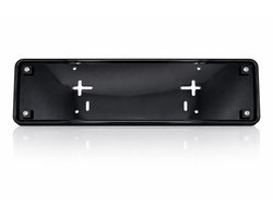 CP-Line - Nummerplaathouder europees formaat - plastic - zwart - 522x112mm (Belgisch model)