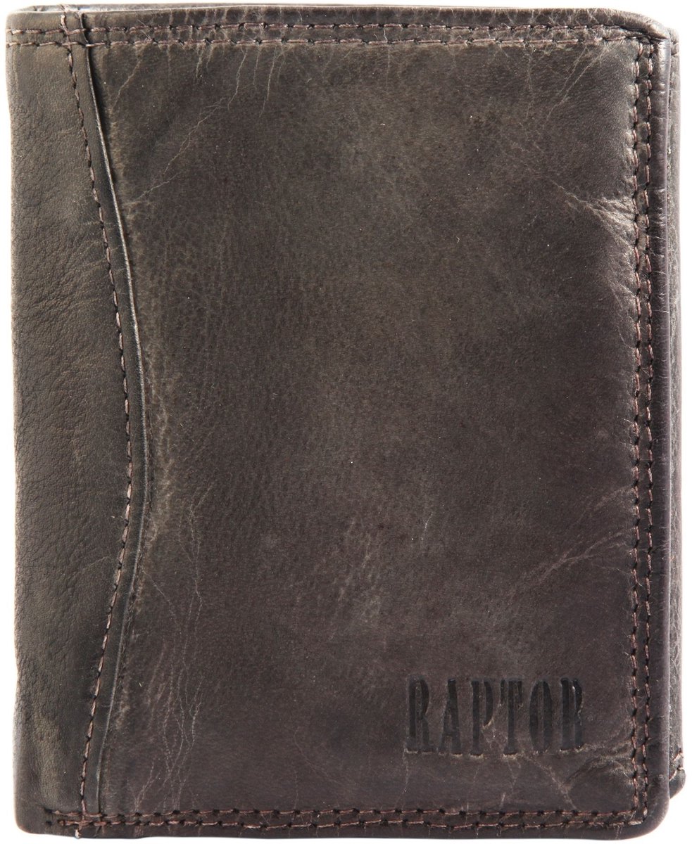 Raptor Herenportemonnee van hoogwaardig echt leer RA40011 Portemonnee van echt leer