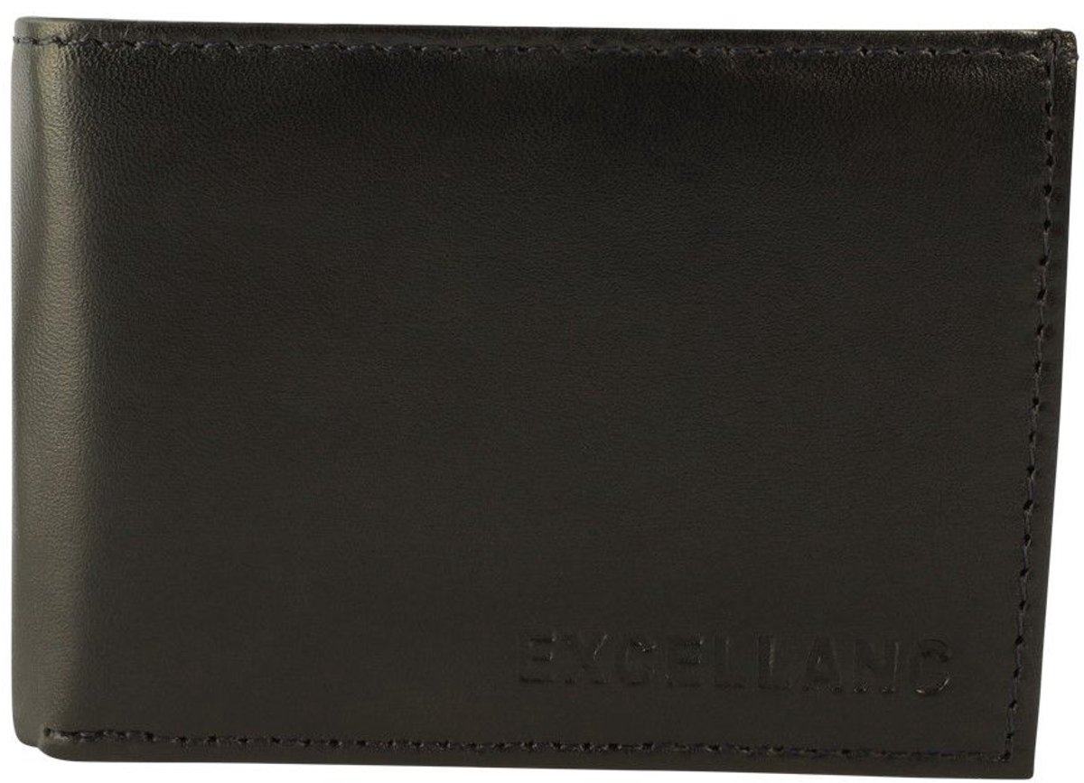 Mini portemonnee Leer Turquoise Excellanc