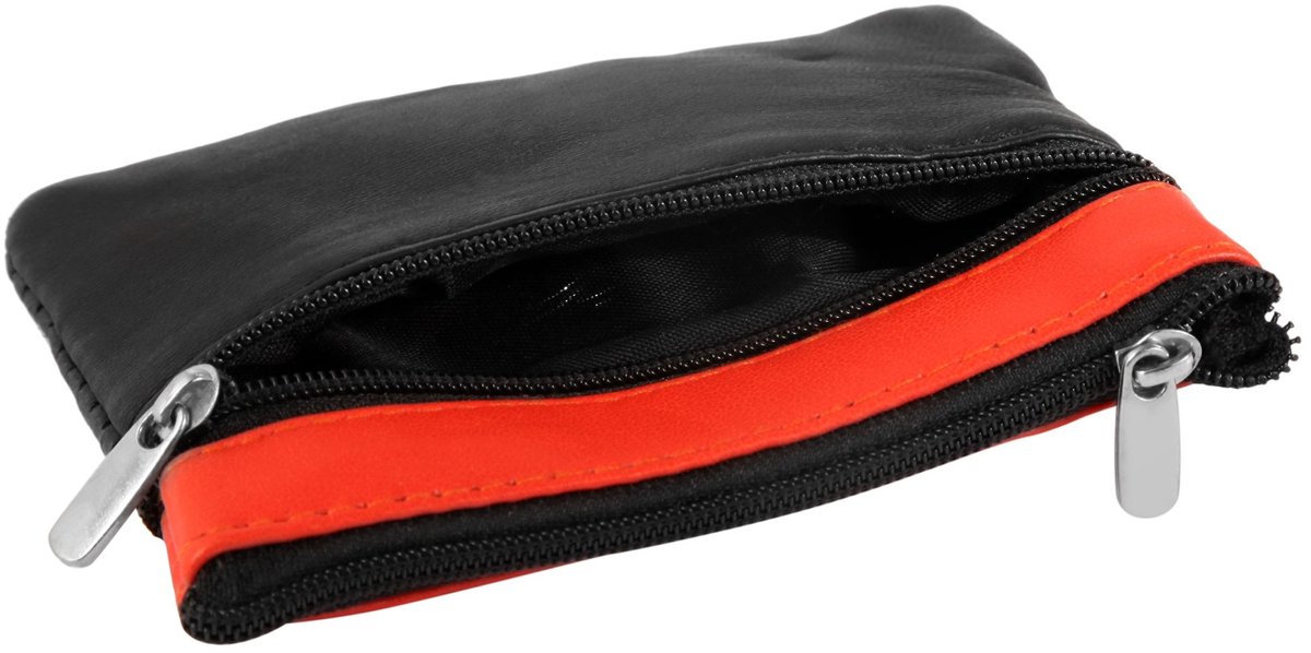 EXCELLANC Excellanc Unisex Portemonnee EX0455 Sleuteletui van echt leer, kleurrijk, diverse kleuren