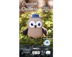 Forest Animals Crochet Amigurumi Kits- Crochet Forest Critters Amigurumi Kit Owl