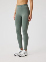 Björn Borg Lange Sportbroek Dames - Sport Tight Vrouwen - Gerecycled Polyester - Agave Groen - Maat L