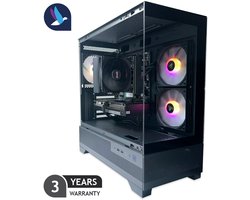 Diamond Gaming PC - AMD Ryzen 7 5700X - Radeon RX 9060 XT - 32 GB RAM - 1 TB SSD - WiFi