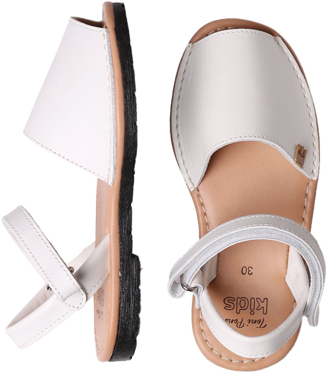 Leren kindersandalen met klittenbandsluiting | COVA-SA